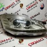 Mercedes far sağ led far s class w221 çıkma yedek parça