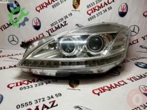 Mercedes far sol led far s class w221 çıkma yedek parça