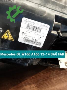 Mercedes-Benz GL Sağ Ön Far 12-14 çıkma parça
