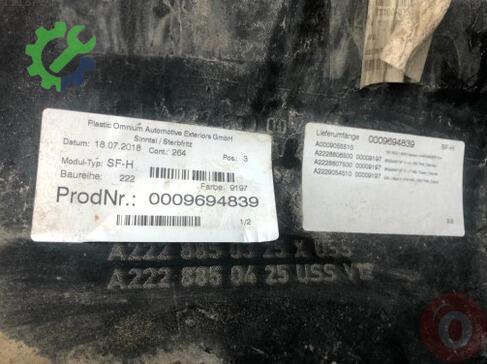 Mercedes-Benz S Serisi Arka Tampon W2228850425 çıkma parça