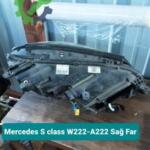 Mercedes S class W222-A222 Sağ Far