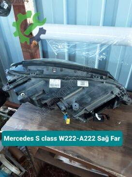 Mercedes-Benz S Serisi Sağ Ön Far W222-A222 çıkma parça