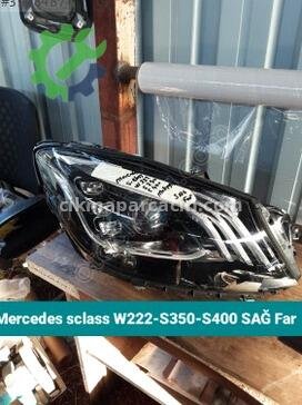 Mercedes-Benz S Serisi Sağ Ön Far W222-S350-S400 çıkma parça