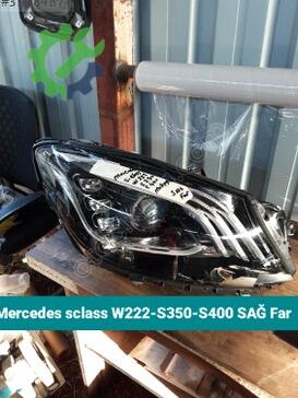 Mercedes-Benz S Serisi Sağ Ön Far W222-S350-S400 çıkma parça