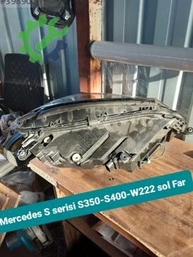 Mercedes-Benz S Serisi Sol Ön Far S350-S400-W222 çıkma parça