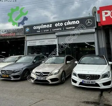 Mercedes-Benz E Serisi Sağ Far Kasası çıkma parça