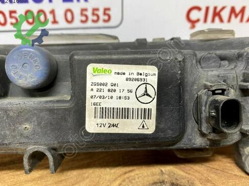Mercedes-Benz S Serisi Gündüz Ledi A2218201756 çıkma parça