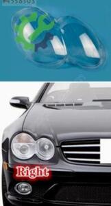 MERCEDES SL R230 SIFIR SAĞ FAR CAMI 2001-2005