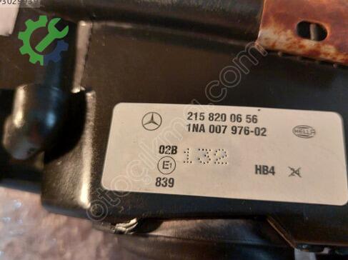 Mercedes-Benz SLK Sis Farı SOL215 çıkma parça