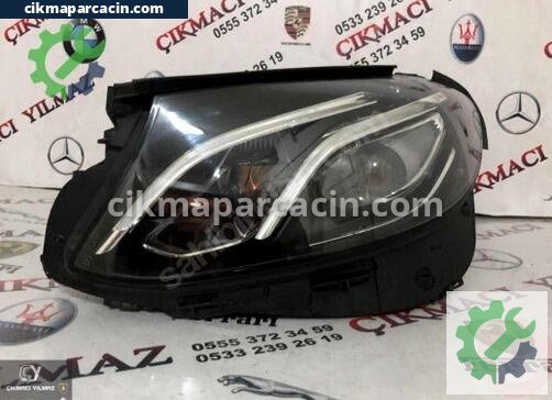 Mercedes-Benz E Serisi LED Far çıkma parça