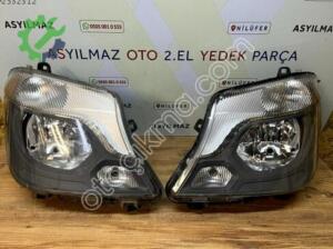 MERCEDES SPRİNTER SAĞ VE SOL TAKIM FAR ORJİNAL 14-18 UYUMLU