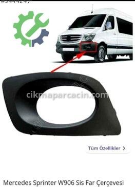 Mercedes-Benz Sprinter Sis Farı Çerçevesi çıkma parça