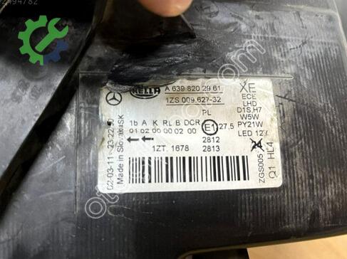 Mercedes-Benz Vito Xenon Far A6398202961 çıkma parça