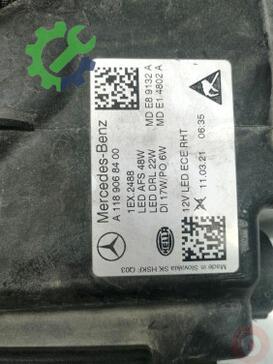 Mercedes-Benz CLA Sağ Ön Far 1189068400 çıkma parça