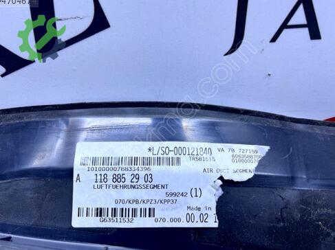 Mercedes-Benz CLA Davlumbaz A1188852903 çıkma parça