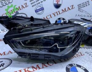 Mercedes w118 sol far w 118 yeni kasa sol far orijinal sıfır