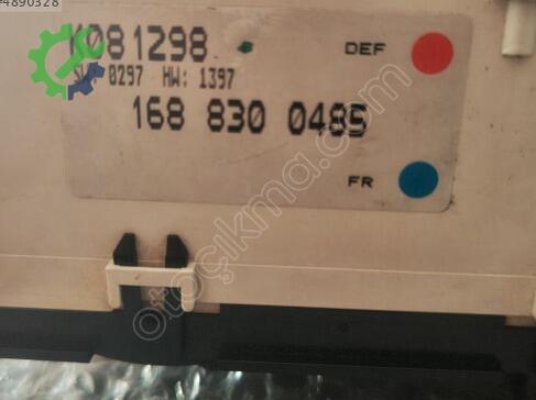 Mercedes-Benz A Serisi Klima Kontrol Paneli 0485 çıkma parça