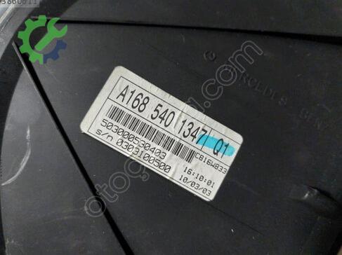 Mercedes-Benz A Serisi Km Saati A1685401347Q1 çıkma parça