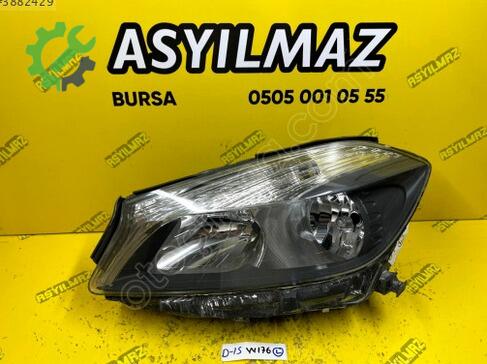 Mercedes-Benz A Serisi Sol Ön Far çıkma parça