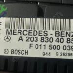 Mercedes-Benz C Serisi (W203) Orijinal Çıkma Klima Kontrol Paneli