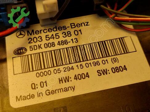 Mercedes-Benz C Serisi Sigorta Kutusu çıkma parça