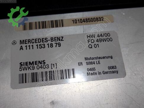 Mercedes-Benz C Serisi Beyin A111 çıkma parça