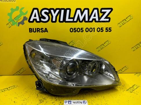 Mercedes-Benz C Serisi Sağ Ön Far çıkma parça