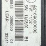 Mercedes w204 w218 far led beyni orijinal çıkma parça