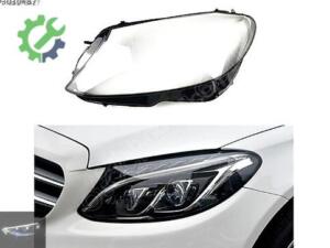 MERCEDES W205 ÇİFT MERCEK SOL FAR CAMI SIFIR  -BURSA FAR