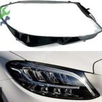 MERCEDES W205 MATRİX SAĞ FAR CAMI SIFIR  -FAR CAMI