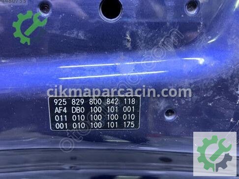 Mercedes-Benz C Serisi Kaput çıkma parça