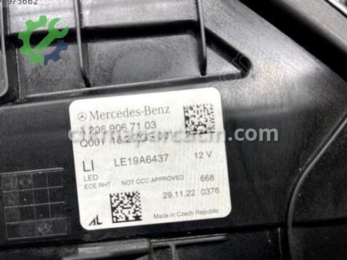Mercedes-Benz C Serisi LED Far A2069067103 çıkma parça