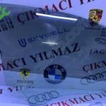 Mercedes w207 sağ kapı cam