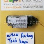 Mercedes W210 001 820 56 26 Airbag Tetik Beyni Hatasız