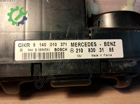 Mercedes-Benz E Serisi Klima Kontrol Paneli 2108303185 çıkma parça