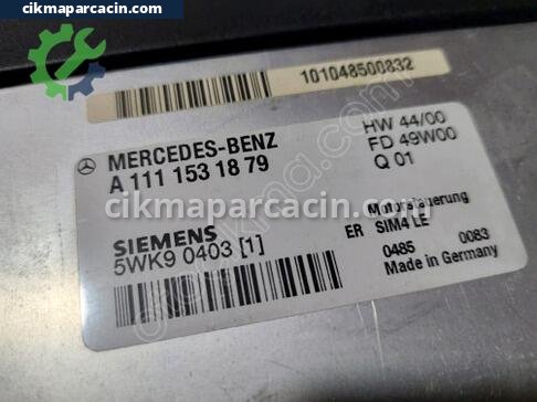 Mercedes-Benz E Serisi Motor Beyni çıkma parça
