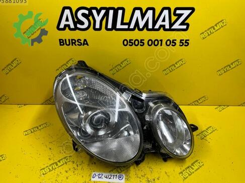 Mercedes-Benz E Serisi Sağ Ön Far çıkma parça