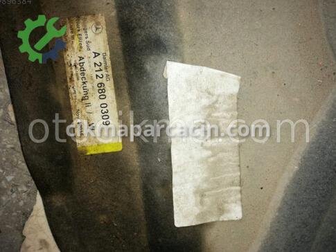 Mercedes-Benz E Serisi Alt Muhafaza A2126800309 çıkma parça