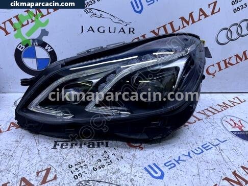 Mercedes-Benz E Serisi LED Far çıkma parça