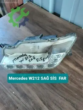 Mercedes-Benz E Serisi Sis Far çıkma parça