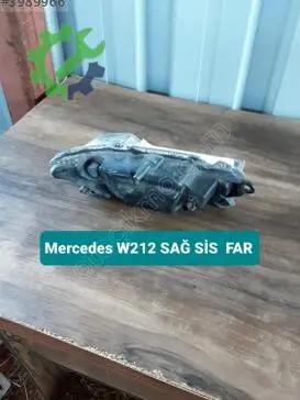 Mercedes-Benz E Serisi Sis Far çıkma parça