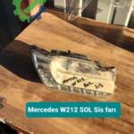 Mercedes W212 SOL Sis farı