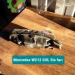 Mercedes W212 SOL Sis farı
