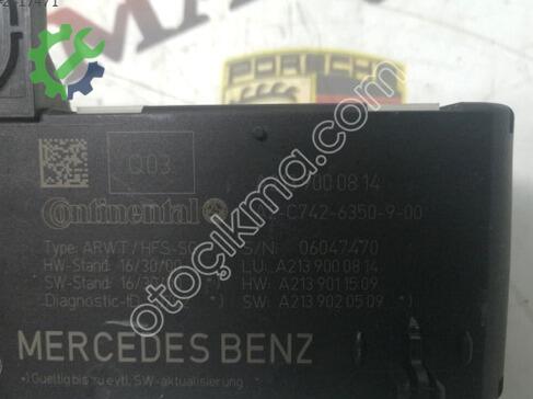 Mercedes-Benz E Serisi Bagaj A2139000814 çıkma parça