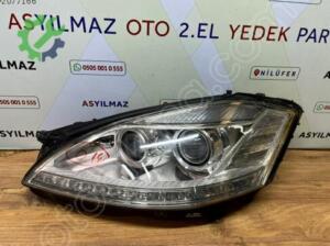 MERCEDES W221 S SERİSİ SOL FAR ORJİNAL