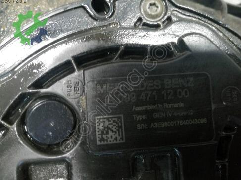 Mercedes-Benz S Serisi Depo A2224706400 çıkma parça