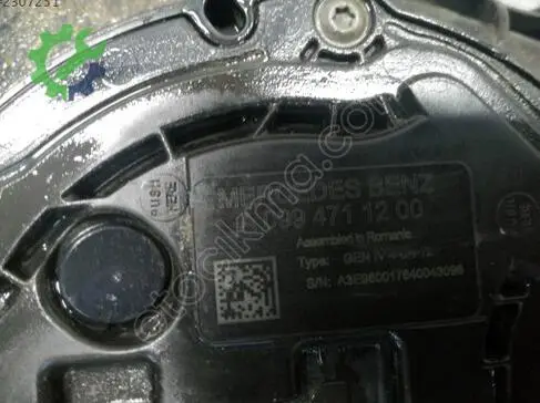 Mercedes-Benz S Serisi Depo A2224706400 çıkma parça