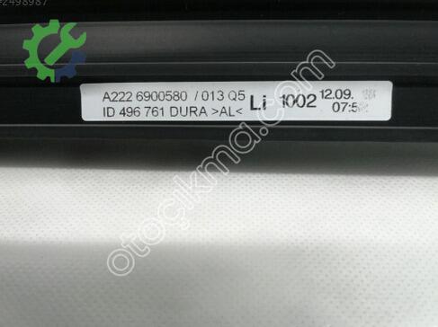 Mercedes-Benz S Serisi Cam Fitili A2226900580 çıkma parça
