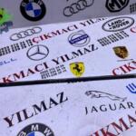 Mercedes w222 sol arka kapı alt krom nikelajı