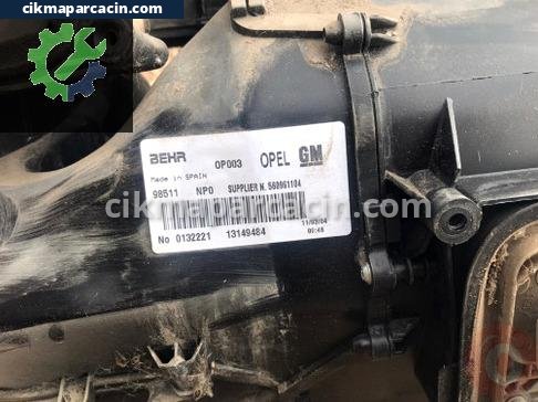 Opel Meriva Kalorifer Kutusu çıkma parça